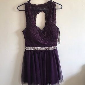 Purple homecoming/ formal dress worn once